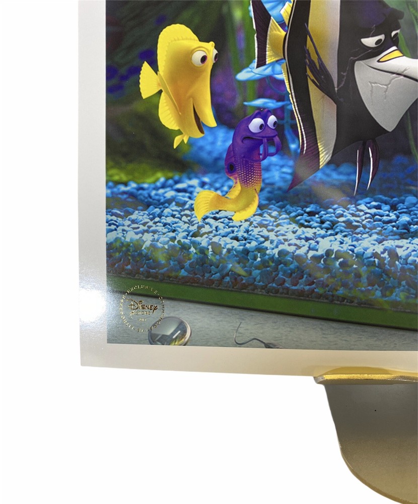 Disney Store Exclusive Commemorative Lithograph Set Of Finding Nemo 2012