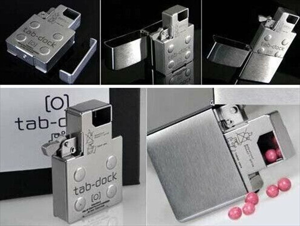 Tab Dock Frisk Supplement Mint Tablet For Zippo Lighter Replacement Inner Case