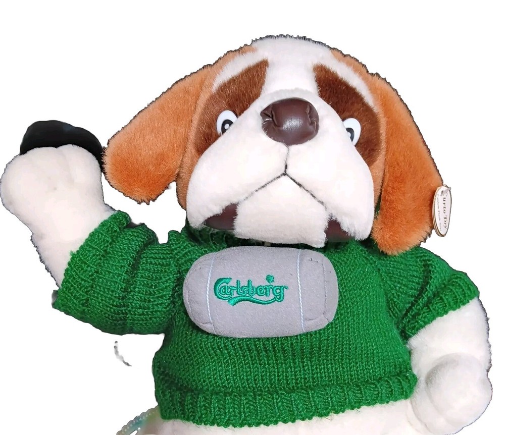 Carlsberg Vintage 18 Inch Beer Bear EUC