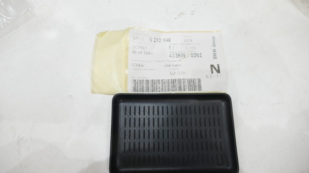 BMW Rear Tray Insert for Centre Console Tray  51168242846
