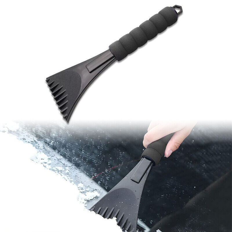 2x Car Windshield Ice Scraper with Foam Handle No Scratch Frost Scraper Universa