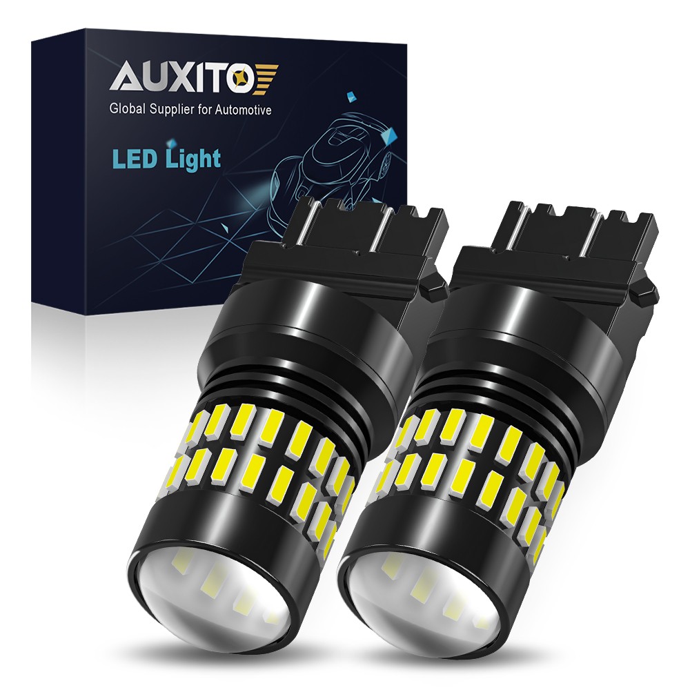 3157 3057 48-LED Reverse Backup Light Bulbs 6000K White Super Bright Plug&Play