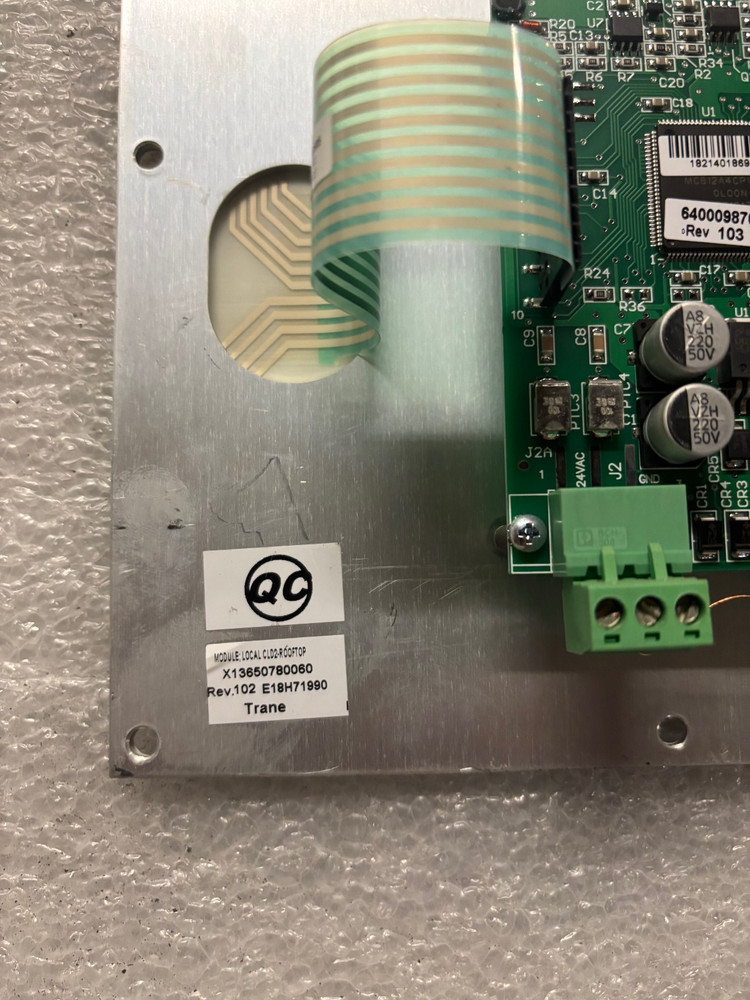 Trane Adaptive Control Panel 6400-1023-01