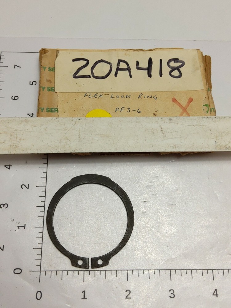 DRAIN CLEANER SEWER AUGER MACHINE LOCK RING REPLACEMENT PART (NOS)