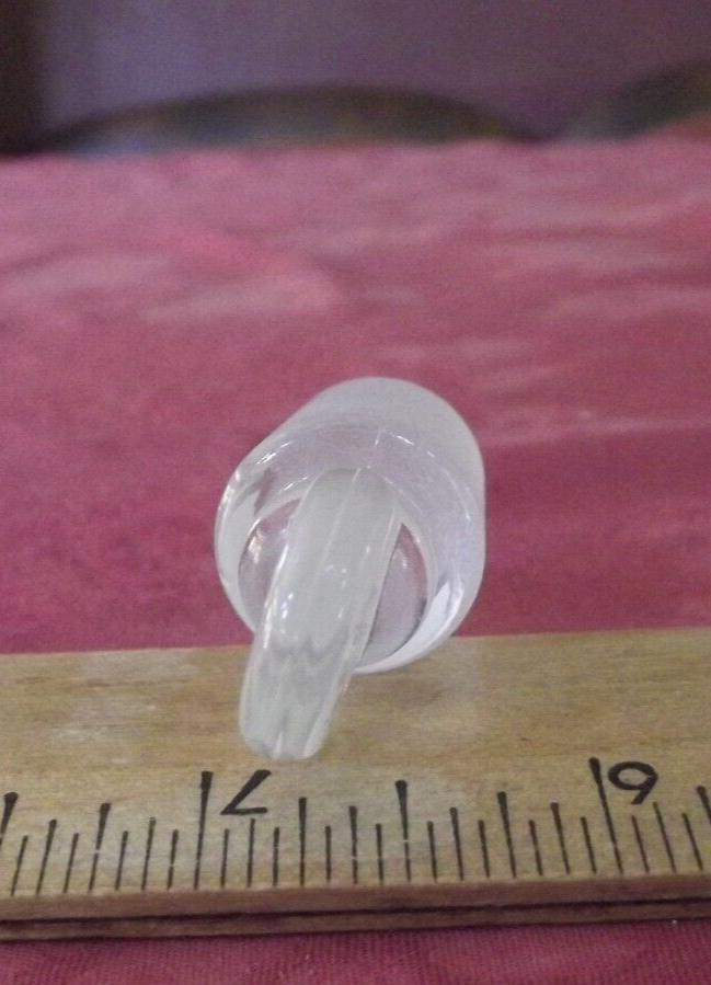 Pyrex # 19 Penny Head Ground Glass Stopper