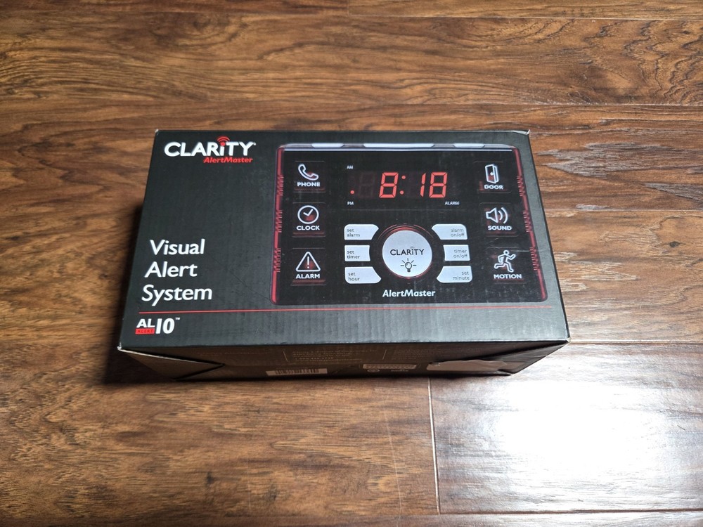 Clarity AL10 Visual AlertMaster Alert System + Box