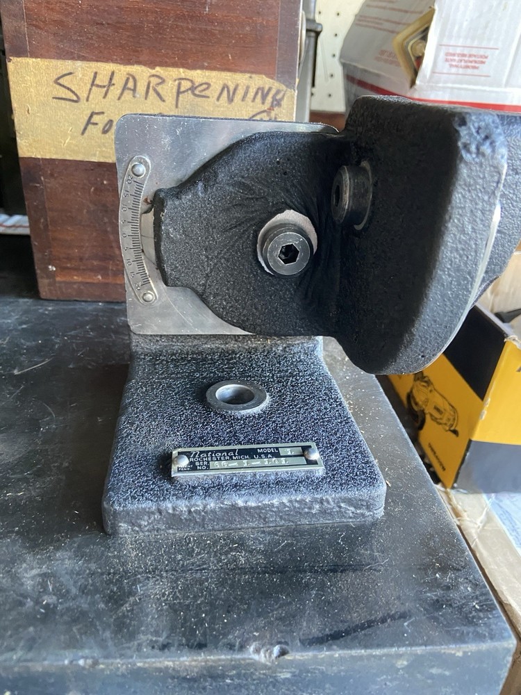 National Tool Model #1 Gundrill Sharpening Fixture , Completetool Kit