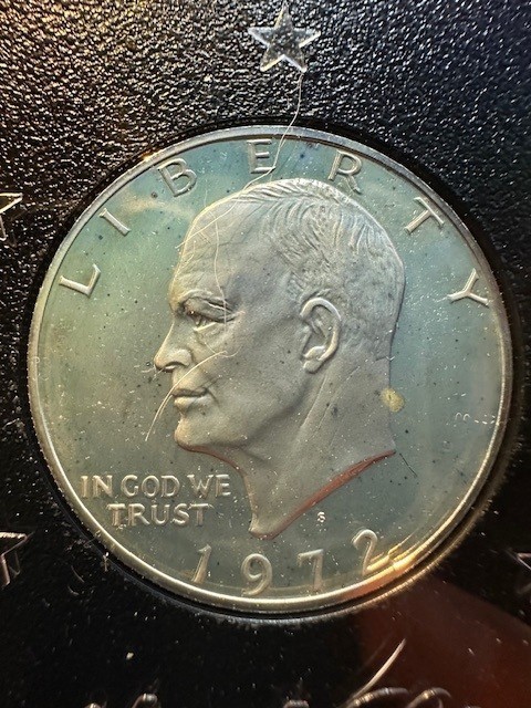 1972‑S Eisenhower Silver Dollar Proof 40% Silver