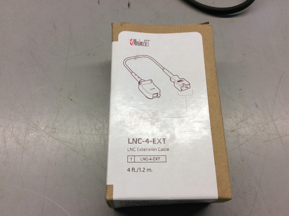 Masimo SET LNC-4-EXT 4ft LNC Extension Cable ref 2021 Sealed