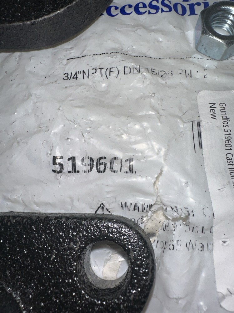 PUMP ACCESSORIES ADAPTER THREAD-FLANGE 519601 3/4"NPT(F) DN 15/26 PN 12NPT (F)