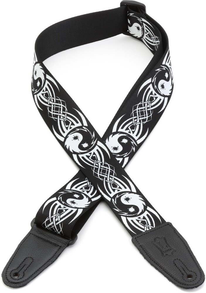 Levy's MP 2" Printed Polyester Guitar Strap - Yin Yang