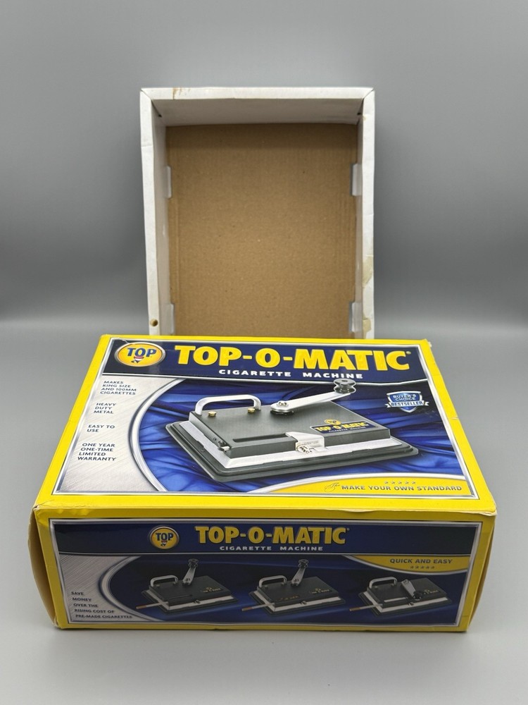 Top-O-Matic Cigarette Making Machine Inserts W/Box King Size & 100mm Cigarettes