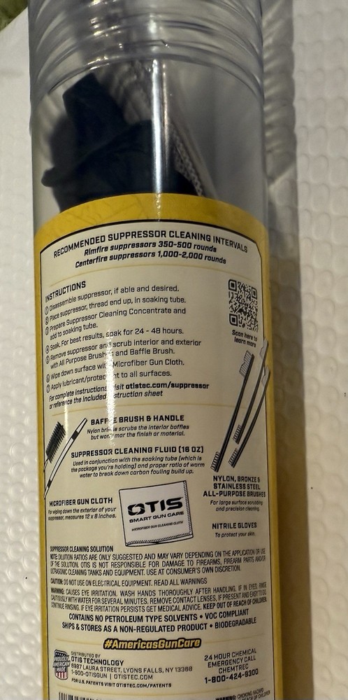 Otis Technology Suppressor Cleaning Kit