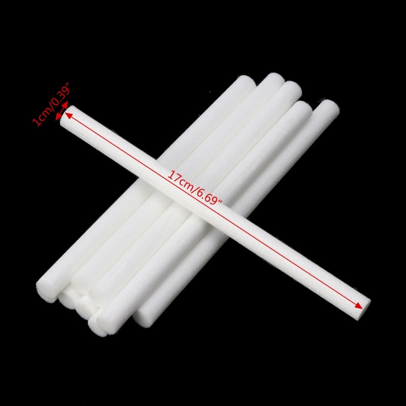 10pcs Humidifier Sticks Cotton Filter Sticks Refill Sticks Filter Replacement