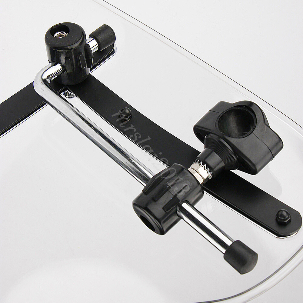 Motorcycle Windshield Wind Screen Hardware Universal 7/8''&1'' For Honda Yamaha