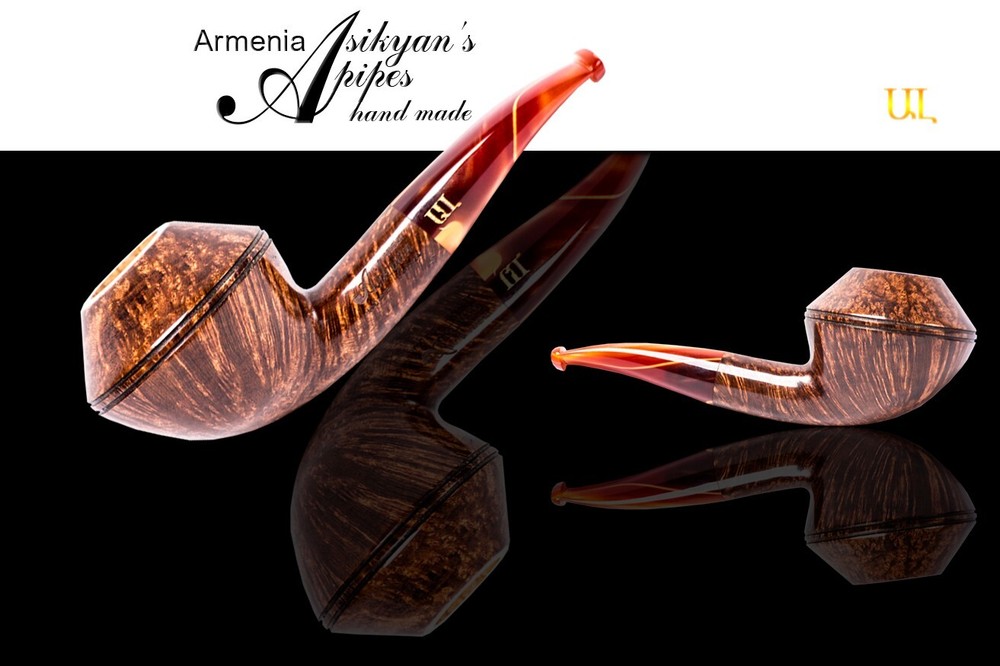 Asikyan Pipe #409/24 Rhodesian Smooth Hand Made