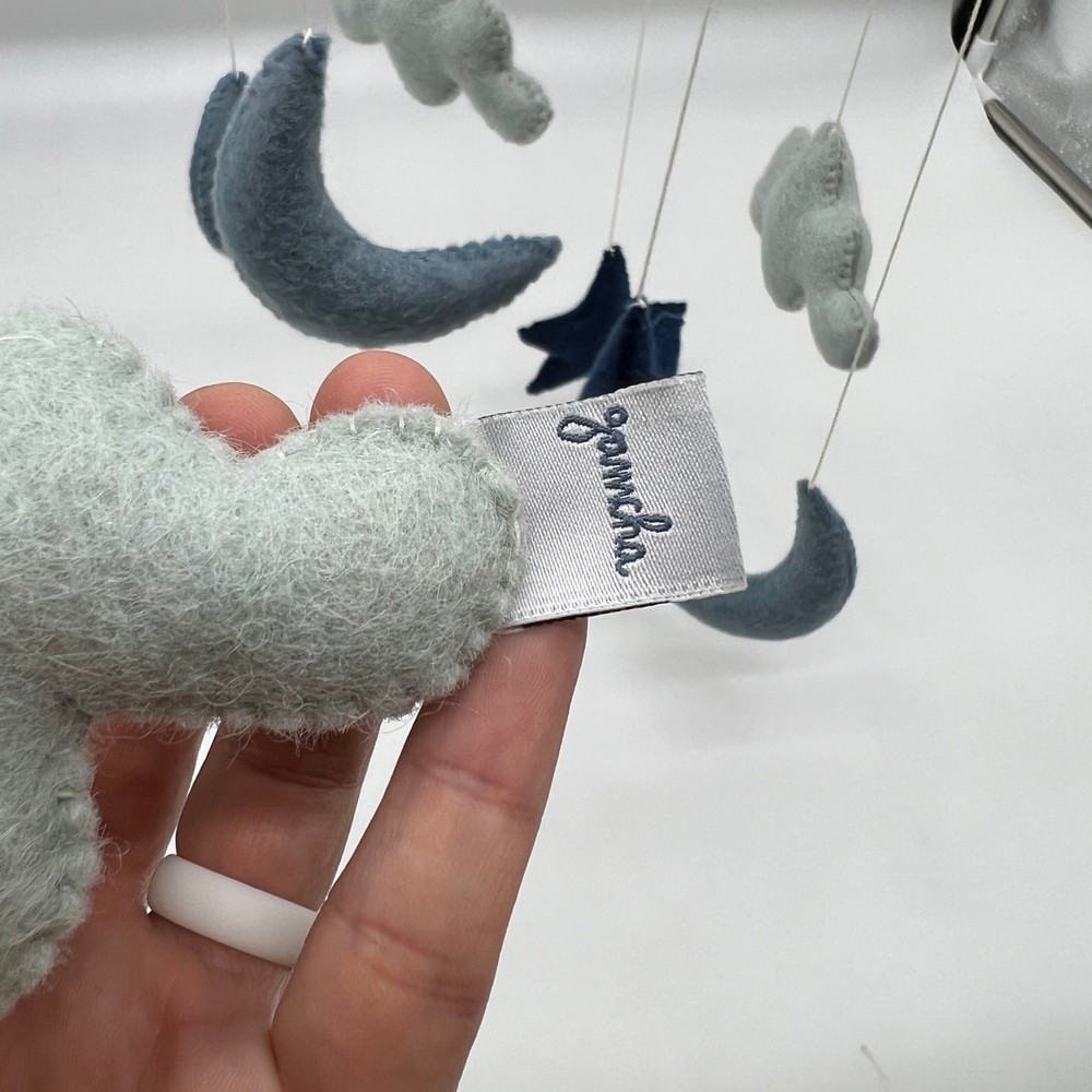Gamcha Mobile, Cloud/Moon/Stars, Blue
