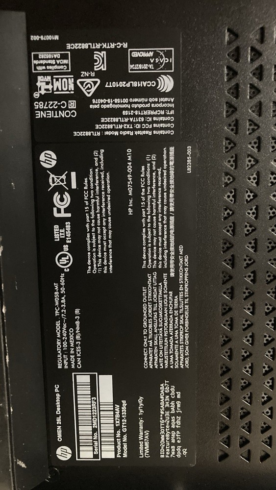 OMEN 25L Computer Case