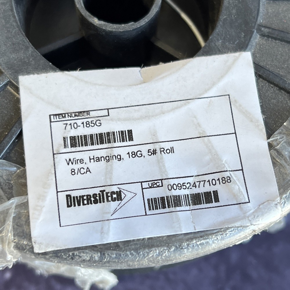 Diversitech Wire, 18G, #5, (710-185G) 830’ Per Roll - Ships Free!