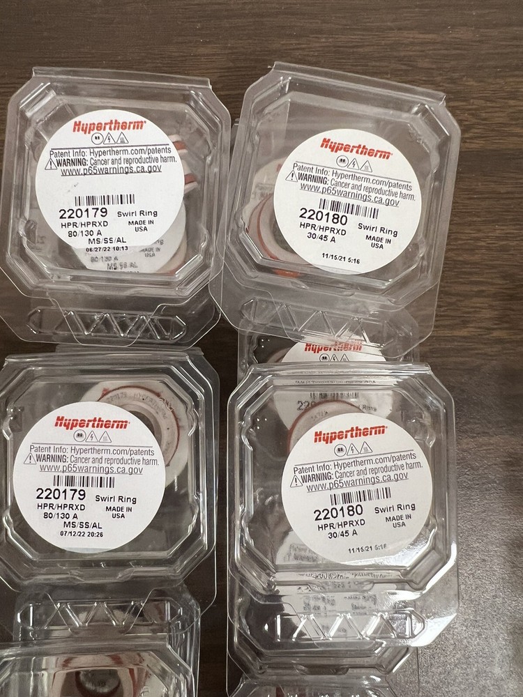 hypertherm plasma consumables