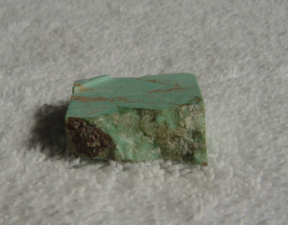 Turquoise stabilized Lapidary Slab 1236