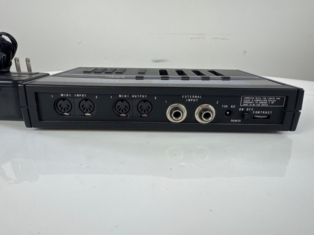 Lexicon MRC Midi Remote Controller with Power Supply Needs New Battery