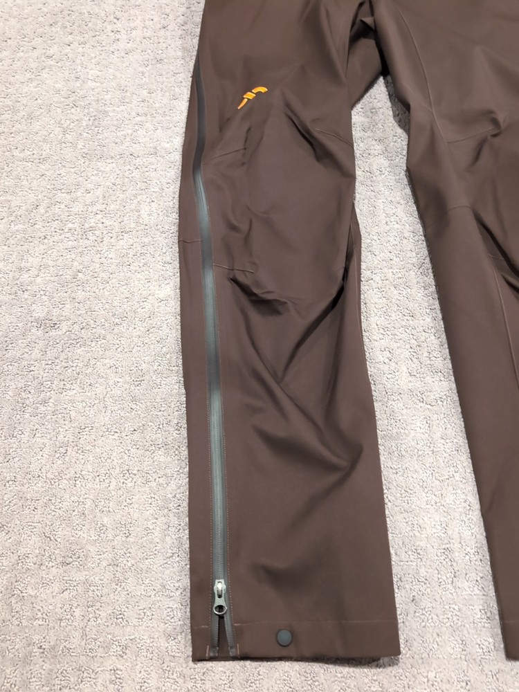 First Lite Boundary Stormtight Rain Pants Medium Terra Excellent Free Ship!