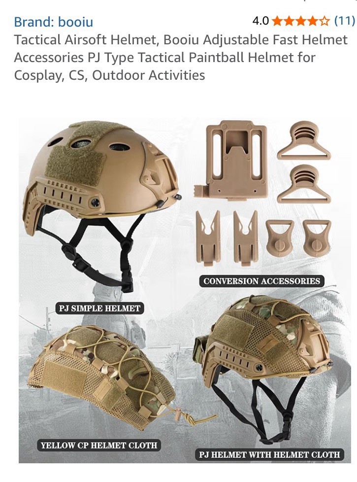 Tactical Airsoft Helmet