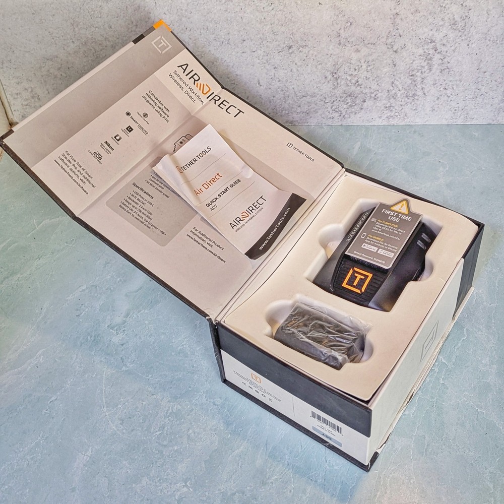 Tether Tools AD7 Air Direct Wireless Camera Tethering System - Complete TESTED