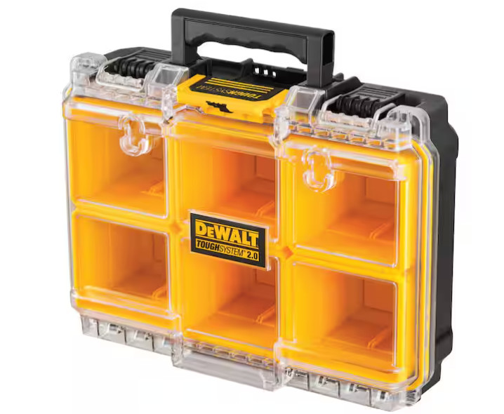 TOUGHSYSTEM 2.0 6-Compartment Small Parts Organizer