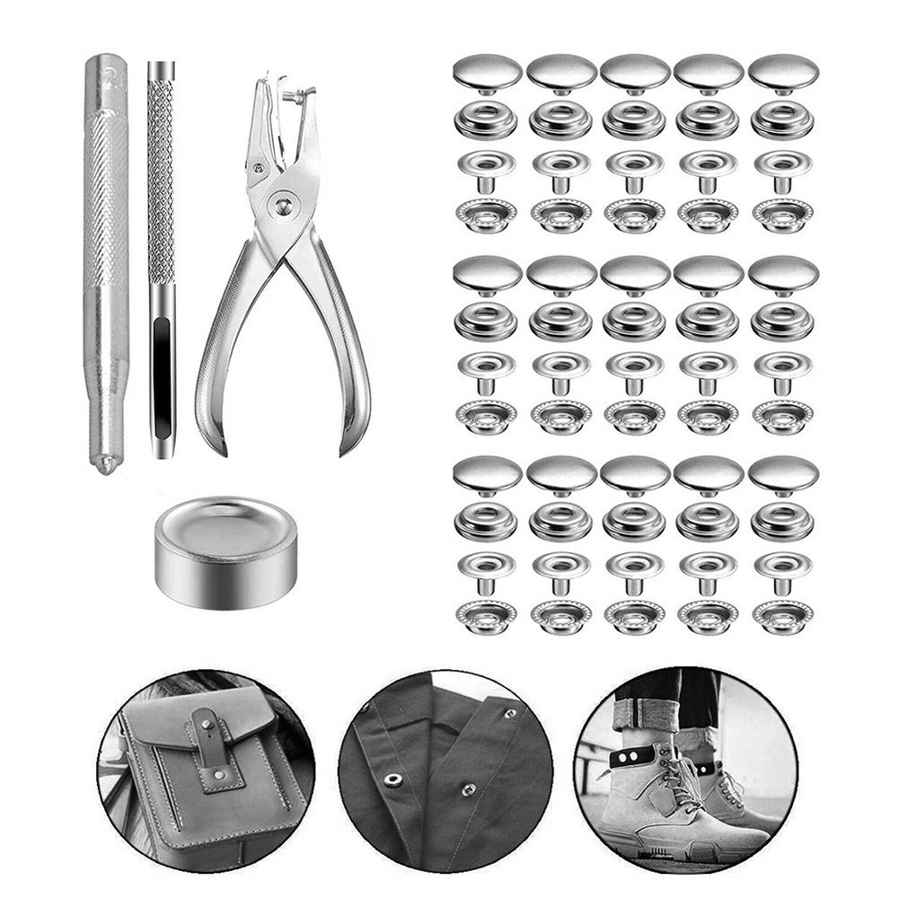 Button Fastener Fastener Accessories Leather Craft Marine Grade