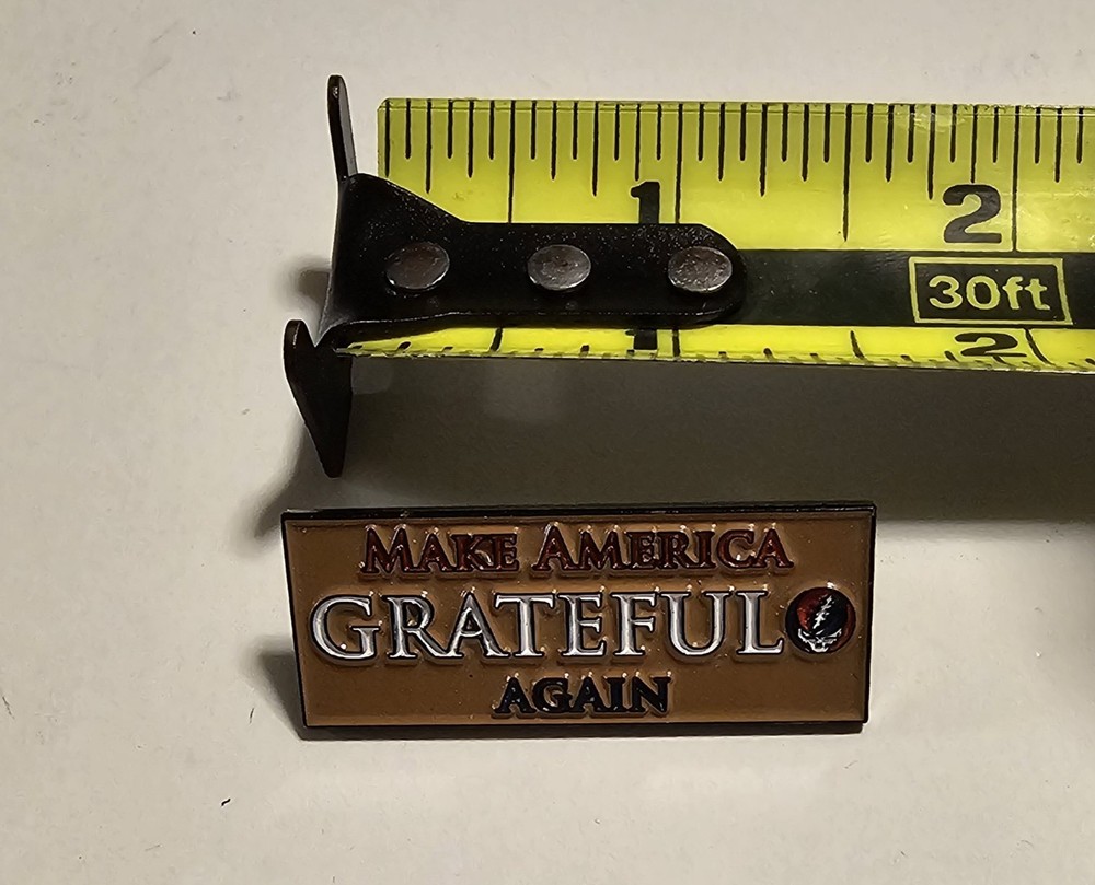Make America Grateful Again Double Post Pin--Grateful Dead--NEW!