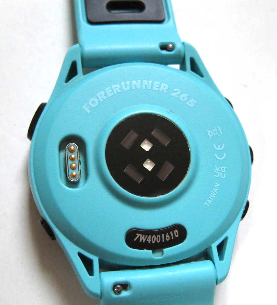 Garmin Forerunner 265 Running Smartwatch - Aqua/Black, 46mm