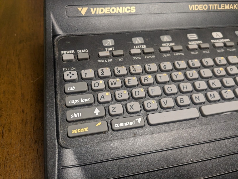 Videonics Video Titlemaker 2000 NTSC - As-Is