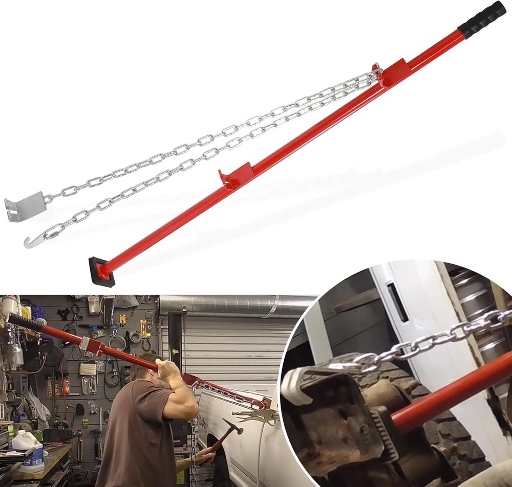 77175 PULLING STICK TOOL FOR CAR REPAIR 52" AUTO BODY PULLER ALIGNMENT BAR