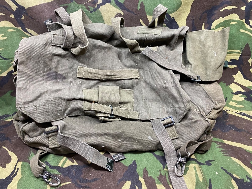 Original British Army 58 Pattern Webbing Back Pack
