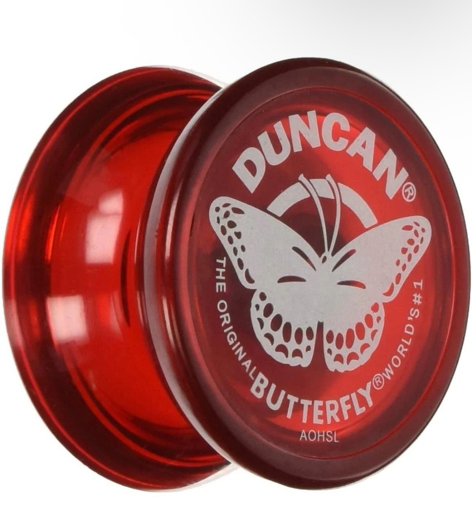 Duncan Butterfly Yo-Yo, Red