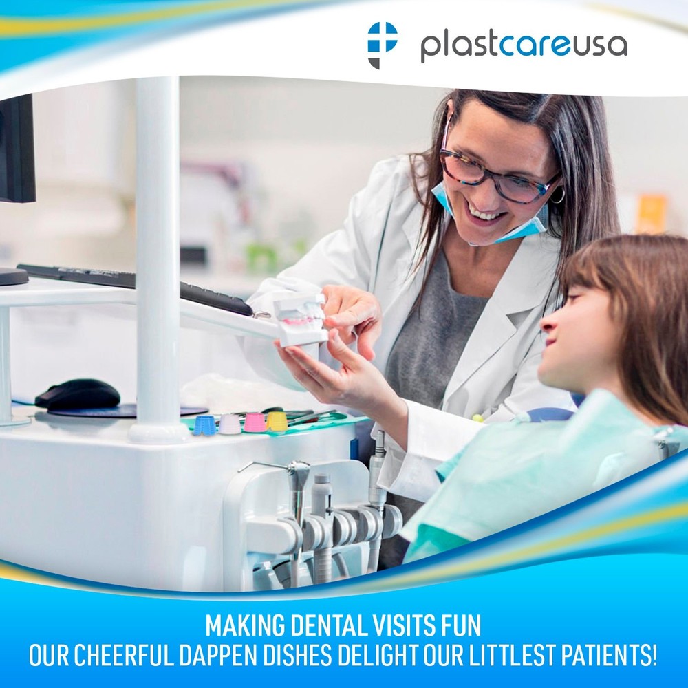 1000 Disposable Dental Mixing Cups Dappen Dishes for Composite, Etching, Cement