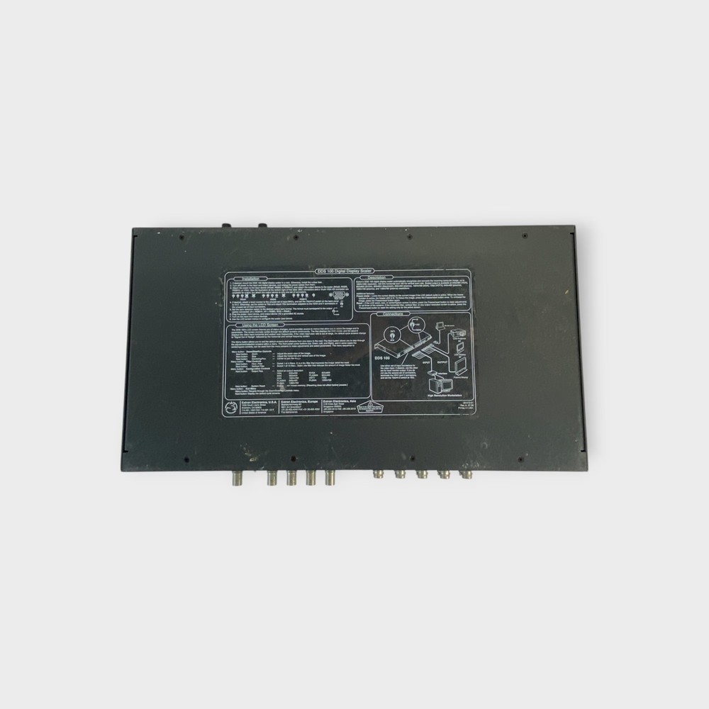 Extron Electronics DDS100 Digital Display Scaler - Used - Power Tested -