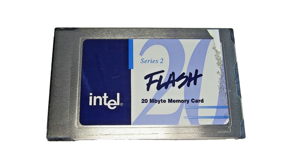 Genuine Intel Series 2 Flash 20 MByte Memory Card