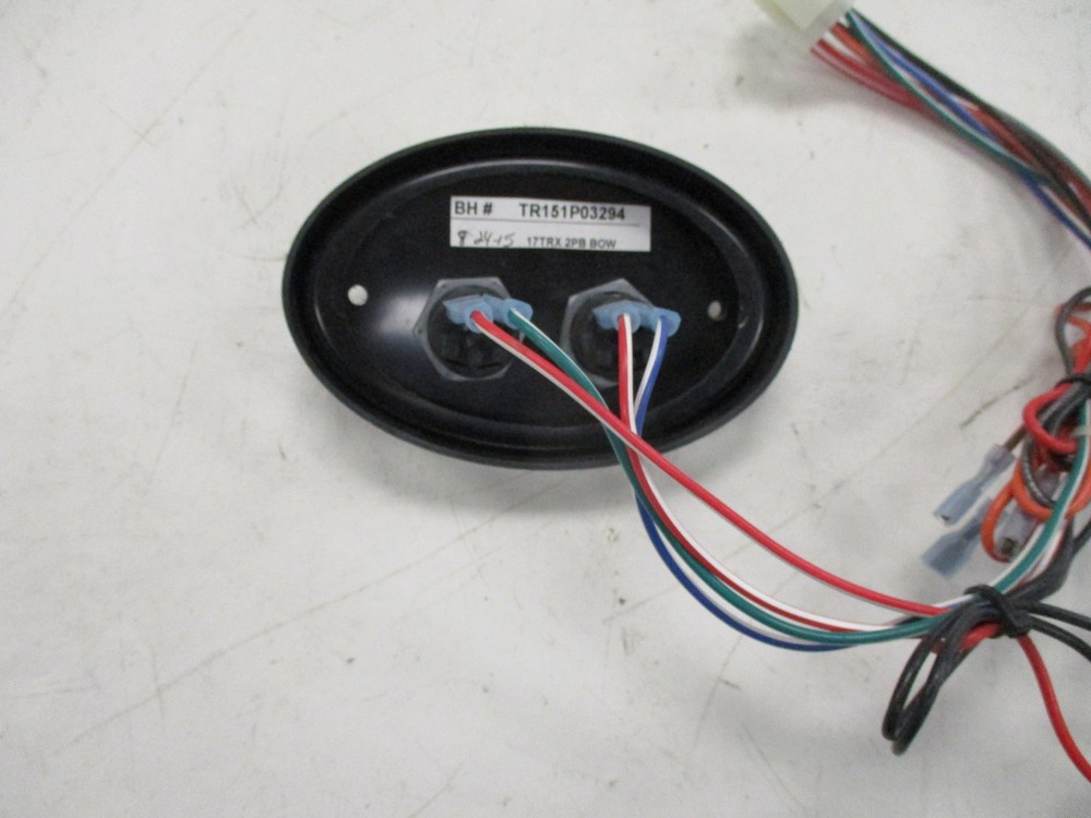 BH ELECTRONICS TRITON PUSH BUTTON PANEL BLACK TR151P03294 MARINE BOAT