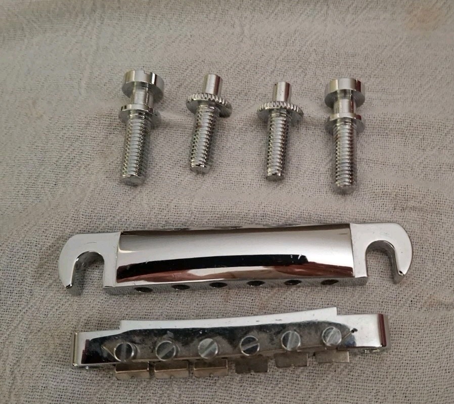 Epiphone Bridge and Stop Bar, w/studs