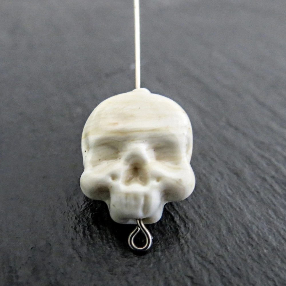 Skull Lampwork Mashers, design 2 - Lampwork Tool