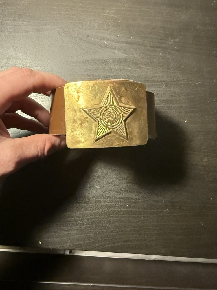 USSR Belt With Buckle.