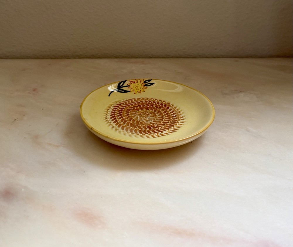 Ceramic Garlic Grater Plate