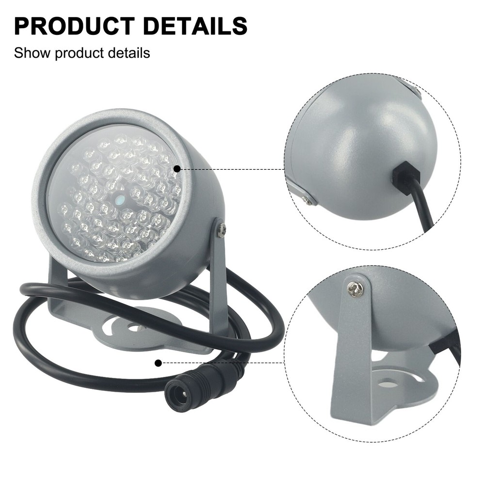 License Plate Recognition System 850nm Infrared Lights for Security Camera