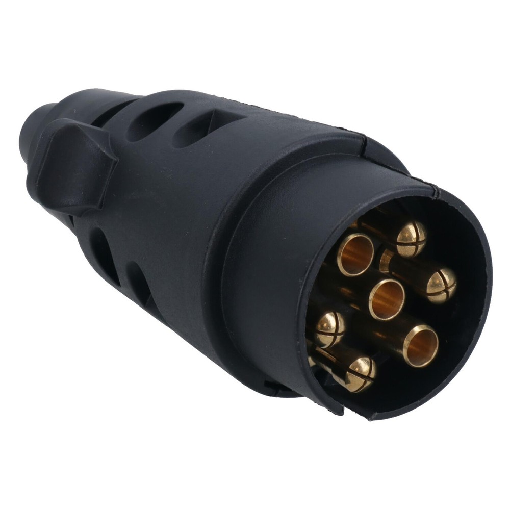 Trailer Caravan Plug 7 Pin N Type Electric Lighting Socket TR039