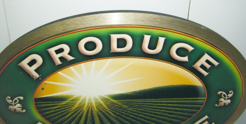Solid Wood Produce Alliance Bix Produce Sign