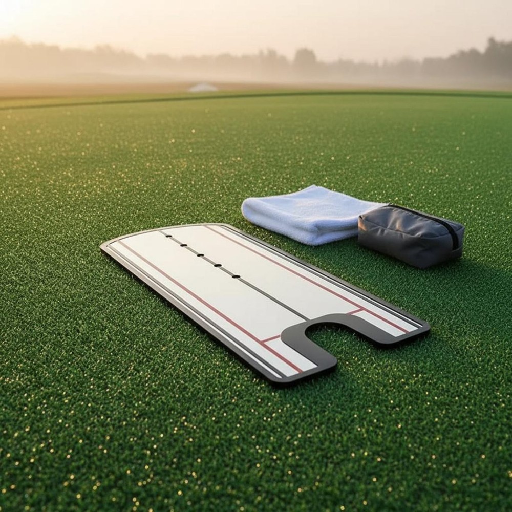 Golf Putting Mirror Reflective Surface Putting Mirror for Driving Range