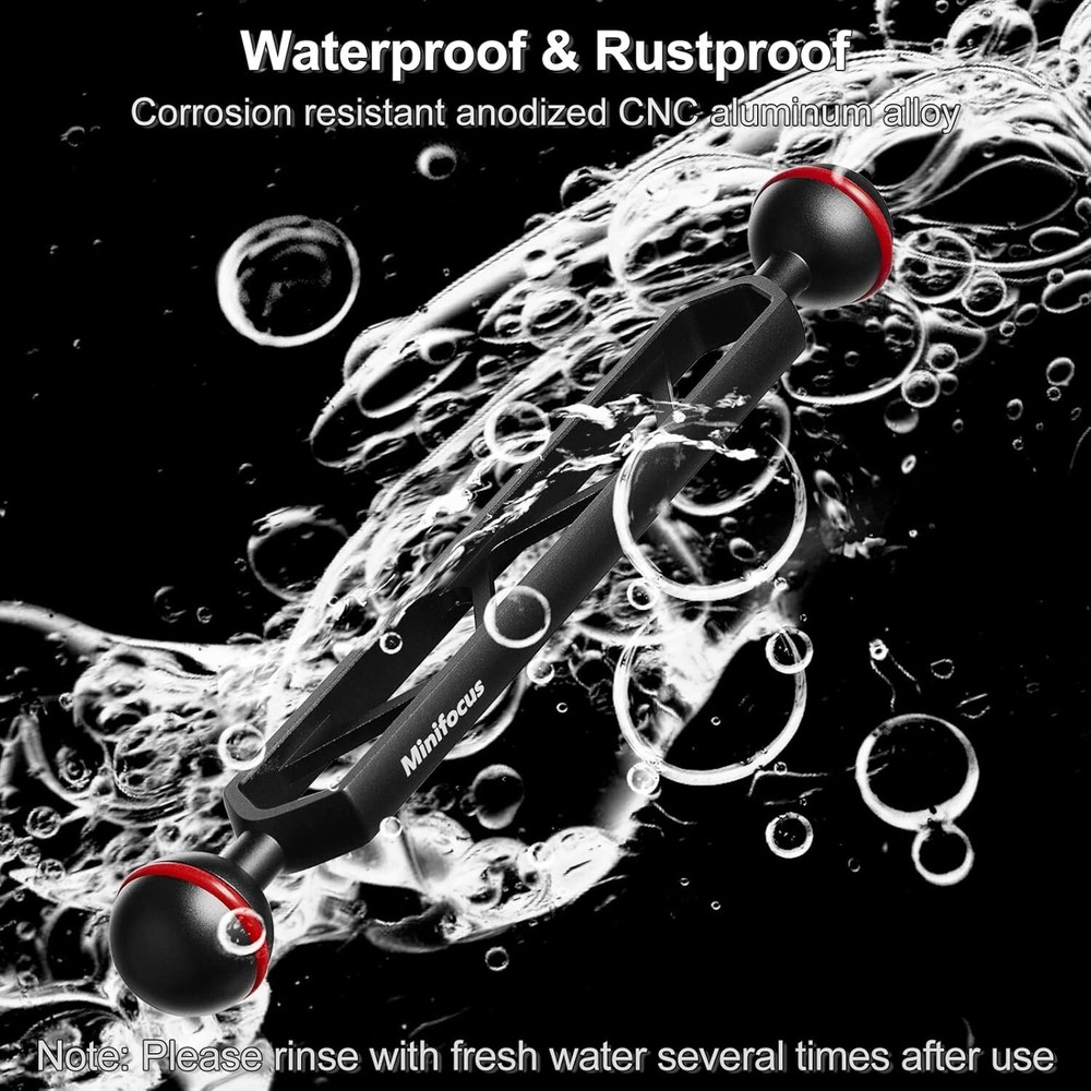 Waterproof Underwater Handle Tray Bracket Accessories Kit Diving housing Camera